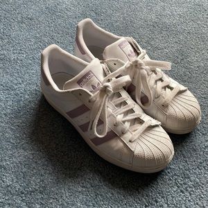 Purple adidas